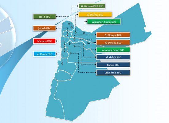 مراكز خدمات التشغيل للأردنيين والسوريين: